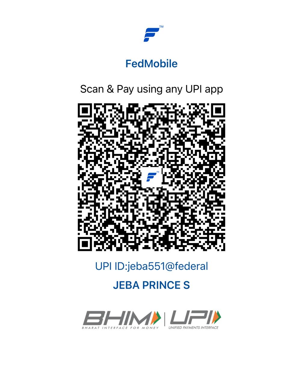 Prince Group UPI QR code — scan to pay with any UPI app